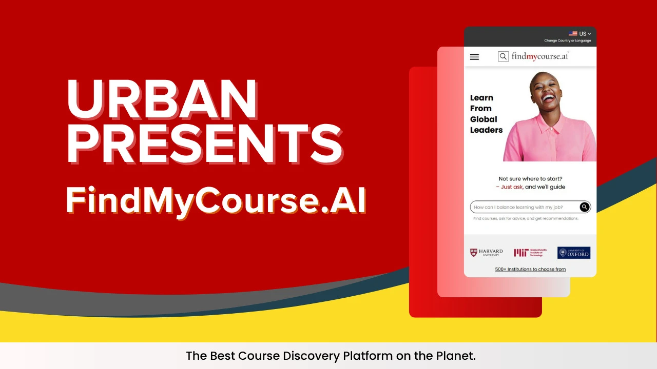 Urban Educational Presents FindMyCourse.ai- AI That Doesn’t Just Recommend, It Leads.